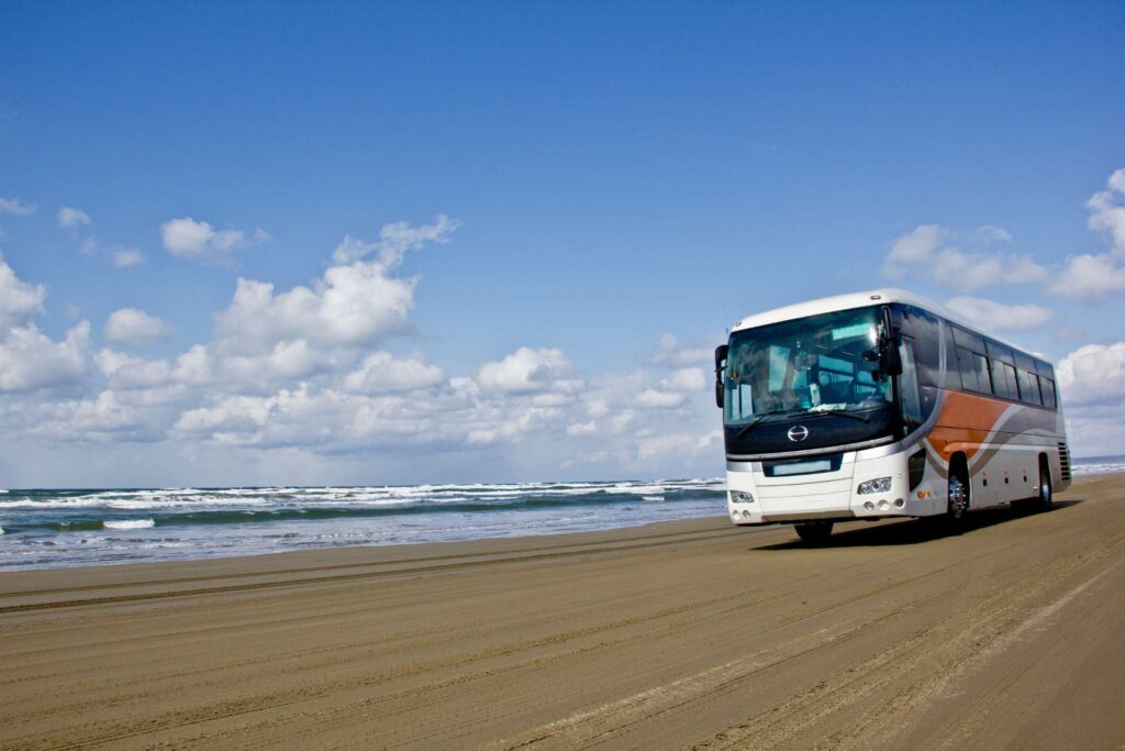 Chirihama beach driveway