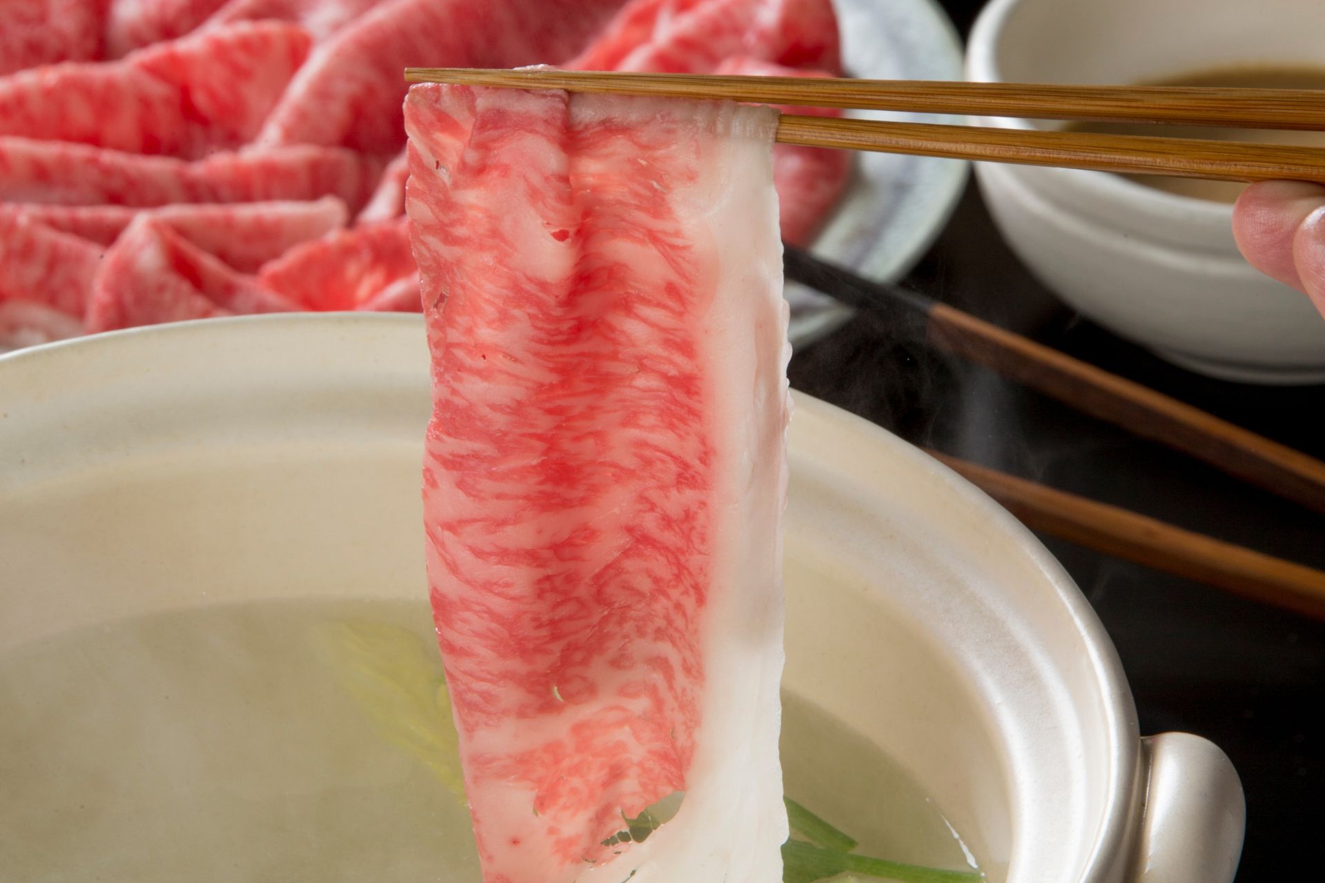 Tottori wagyu shabu shabu